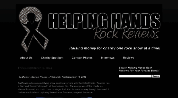 helpinghandsrockreviews.com