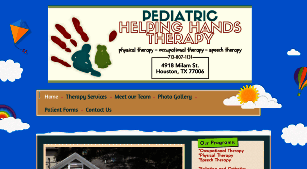 helpinghandstherapyhouston.com