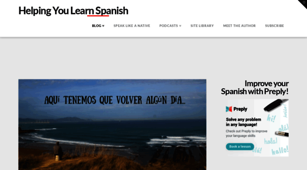 helpingyoulearnspanish.com