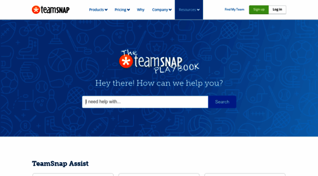 helpme.teamsnap.com