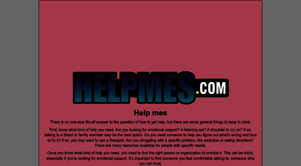 helpmes.com
