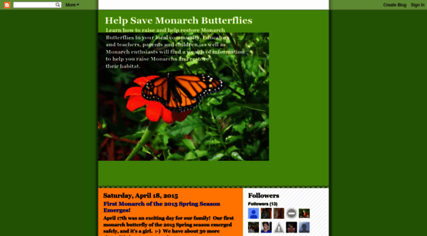 helpsavemonarchbutterflies.blogspot.com