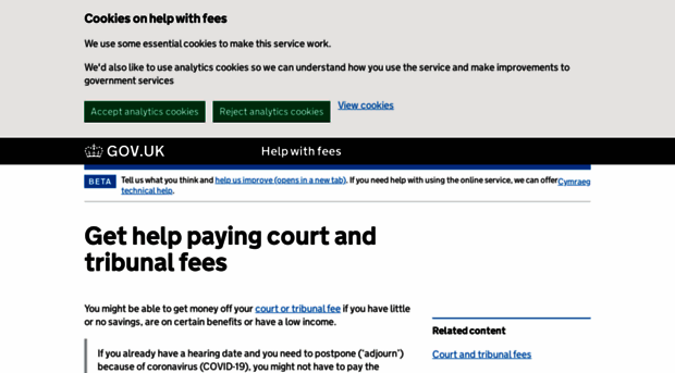 helpwithcourtfees.service.gov.uk