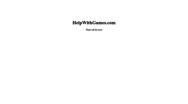 helpwithgames.com