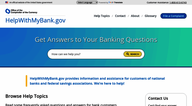 helpwithmybank.com