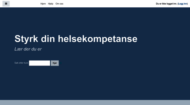 helsekompetanse.no