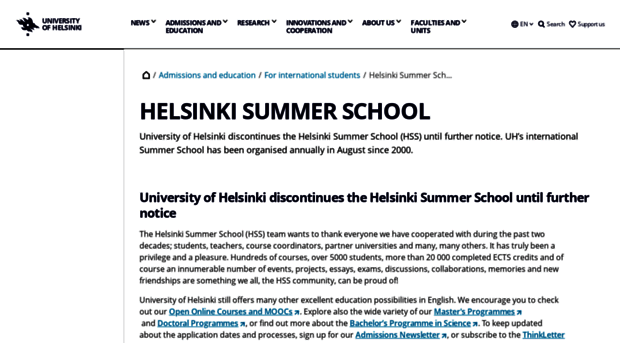 helsinkisummerschool.fi