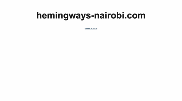 hemingways-nairobi.com