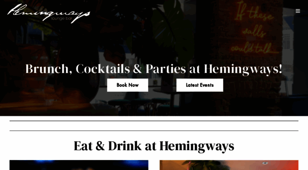 hemingwaysbar.co.uk