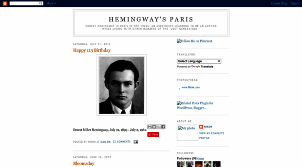 hemingwaysparis.blogspot.com