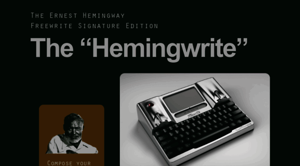 hemingwrite.com