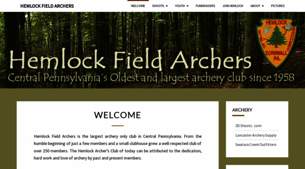 hemlockarchery.com