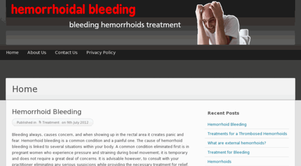 hemorrhoidalbleeding.com