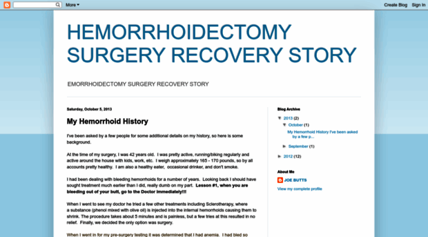 hemorrhoidectomyrecovery.blogspot.com