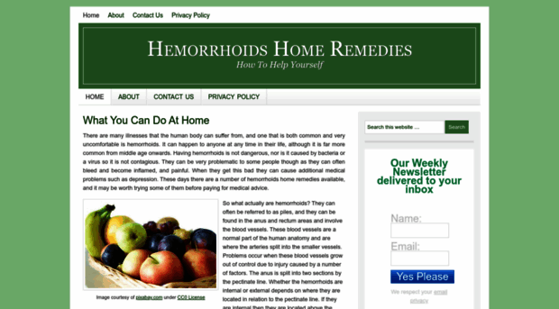 hemorrhoidshomeremedies.net