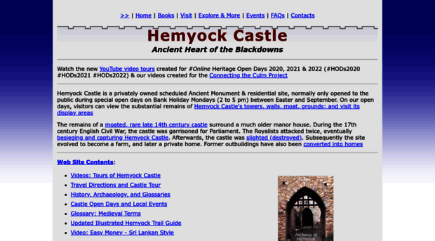 hemyockcastle.co.uk