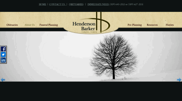 hendersonbarkerfuneralhome.com