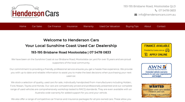 hendersoncars.com.au