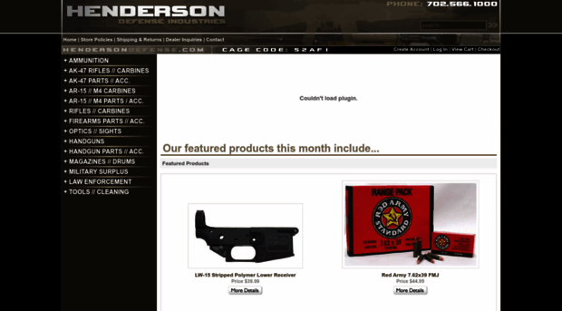 hendersondefense.com