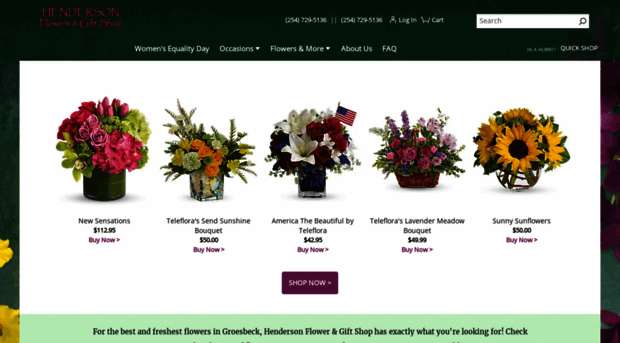 hendersonflowers.net