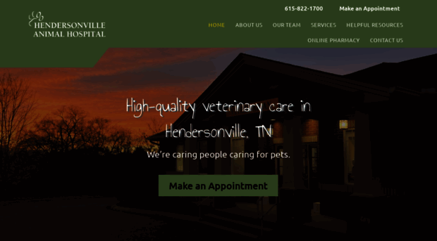 hendersonvilleanimalhospital.com