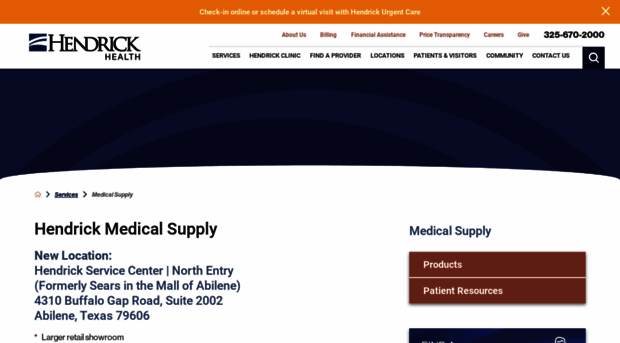 hendrickmedicalsupply.com