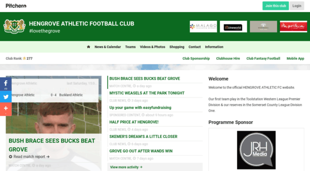 hengroveathletic.com