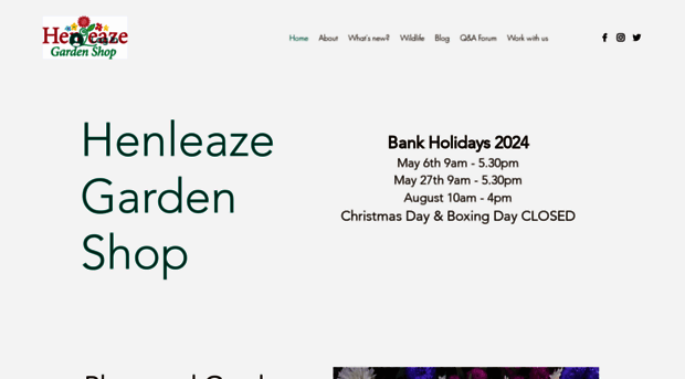 henleazegardenshop.co.uk