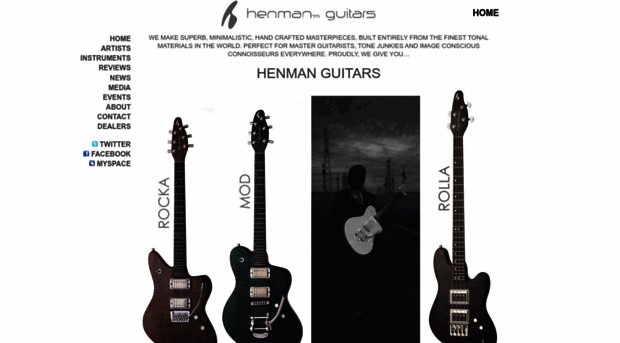 henmanguitars.com