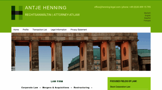 henning-legal.com