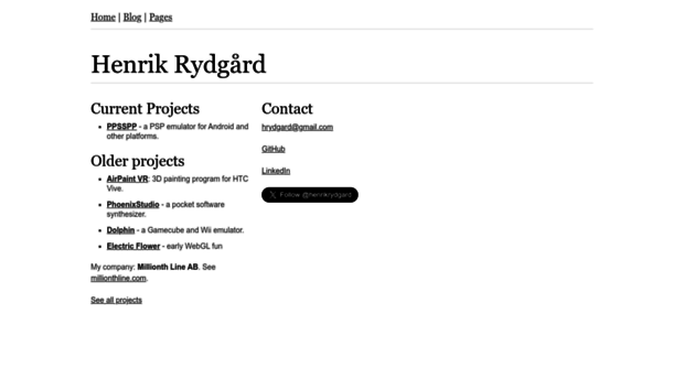 henrikrydgard.com