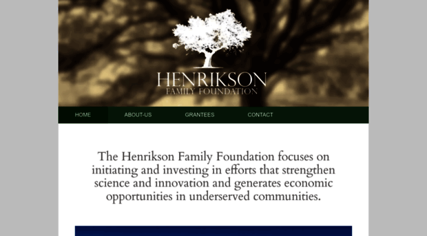 henriksonfoundation.org