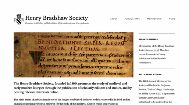 henrybradshawsociety.org