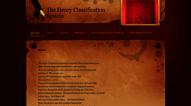 henryclassificationsystem.weebly.com