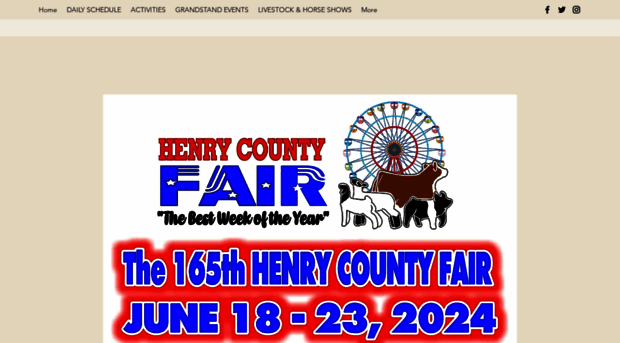 henrycountyfairil.com