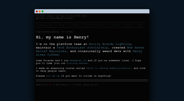 henryneeds.coffee