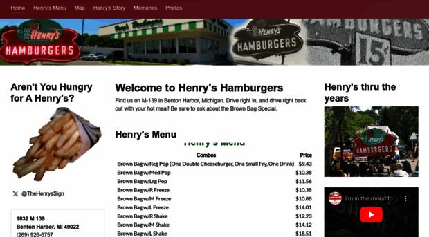 henryshamburgers.com