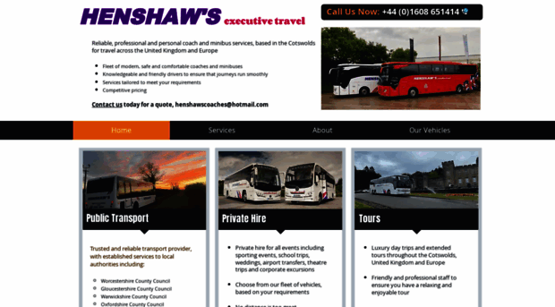 henshaws-coaches.co.uk