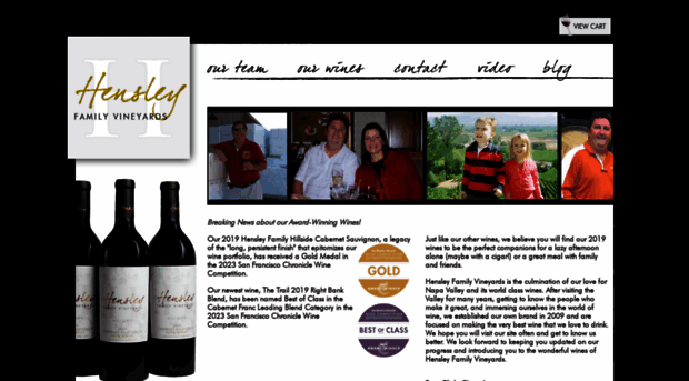 hensleyfamilyvineyards.com