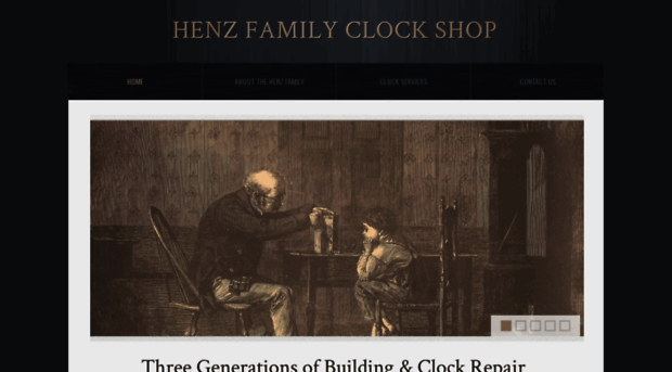 henzfamilyclockshop.com