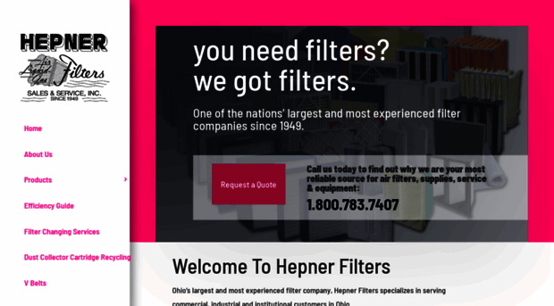 hepnerairfilter.com