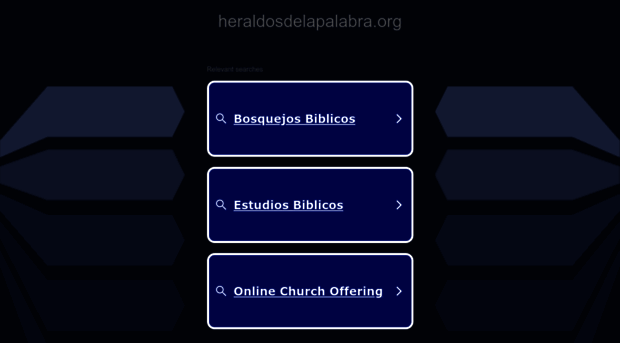 heraldosdelapalabra.org