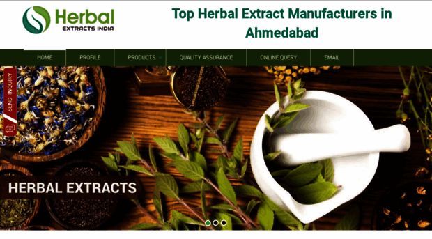 herbalextractsindia.com