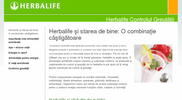 herbalifecontrolulgreutatii.ro