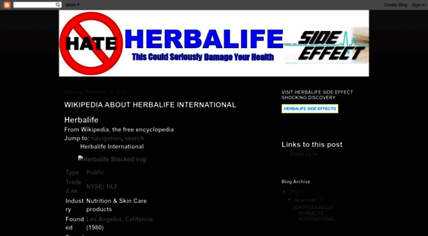 herbalifesideffect.blogspot.in