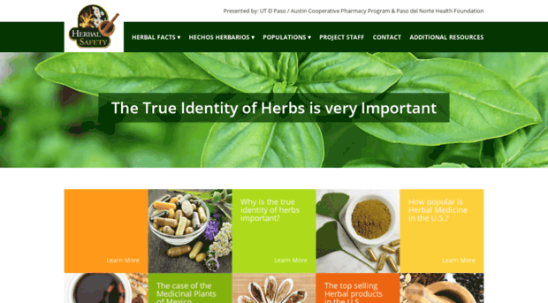 herbalsafety.utep.edu