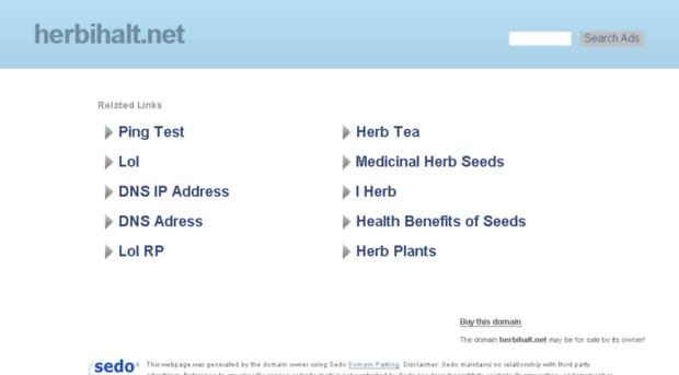 herbihalt.net