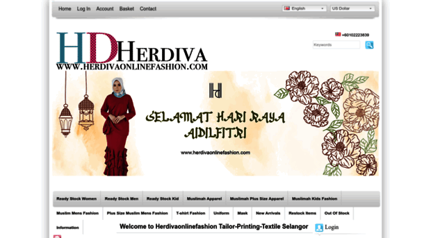 herdivaonlinefashion.com