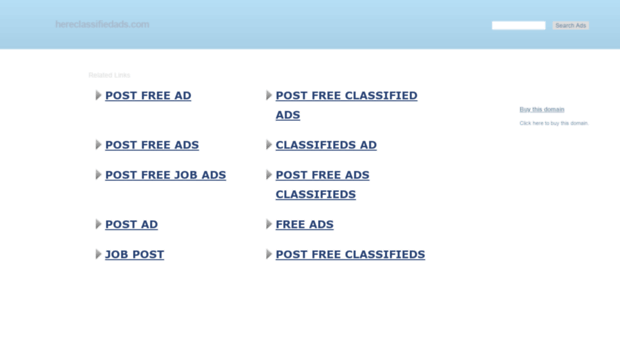 hereclassifiedads.com