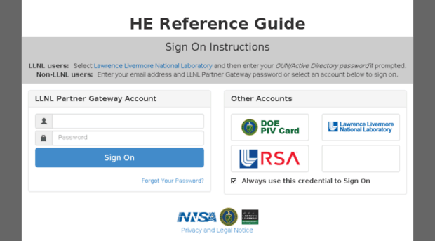 hereference.llnl.gov